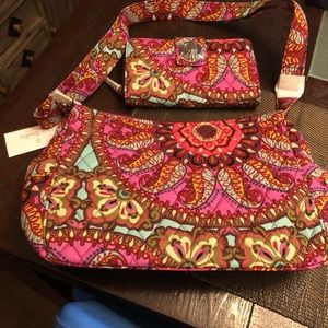 New never used Vera Bradley w/ Wallet